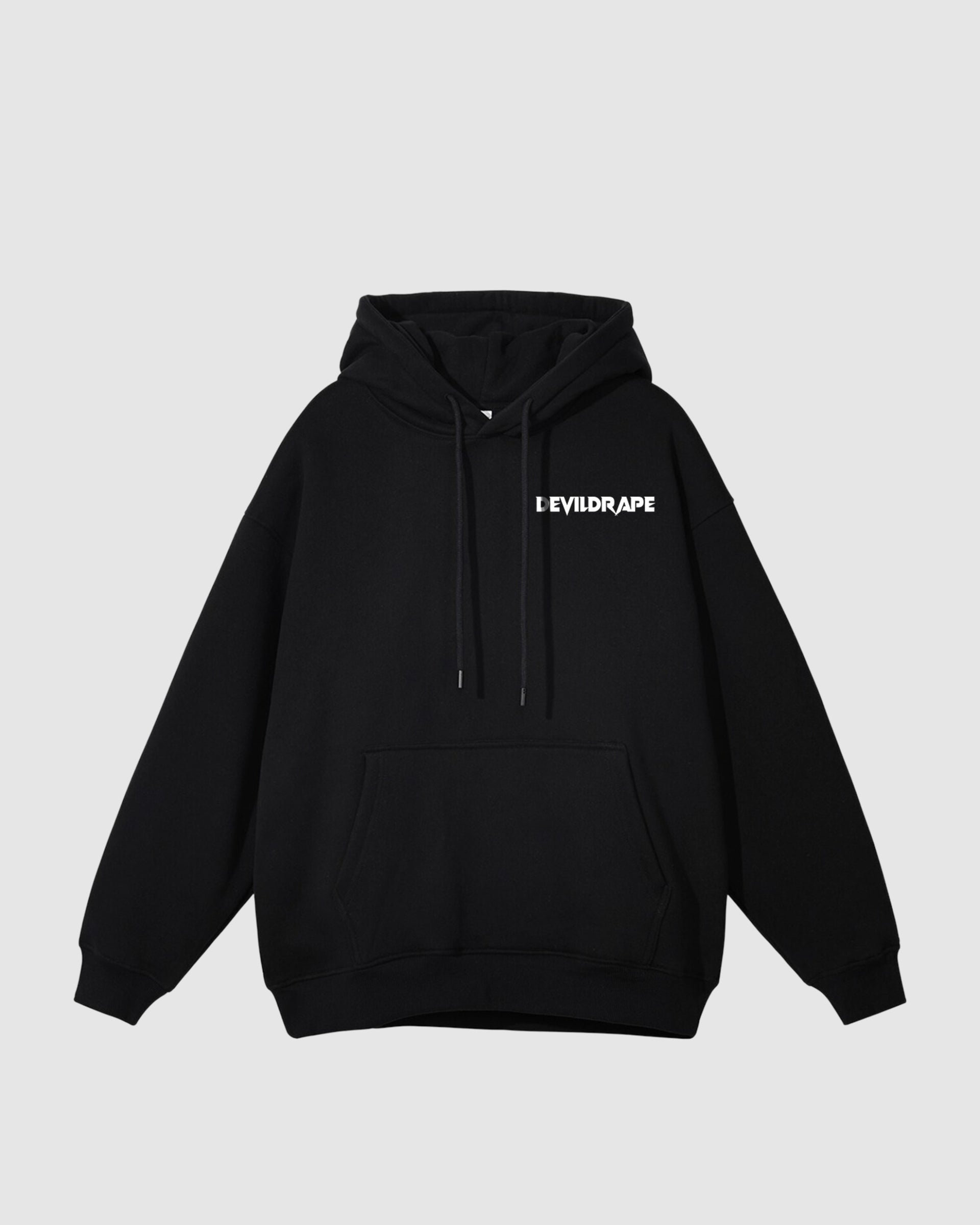 DEVILDRAPE UNISEX OVERSIZE HOODIE ONE NERA