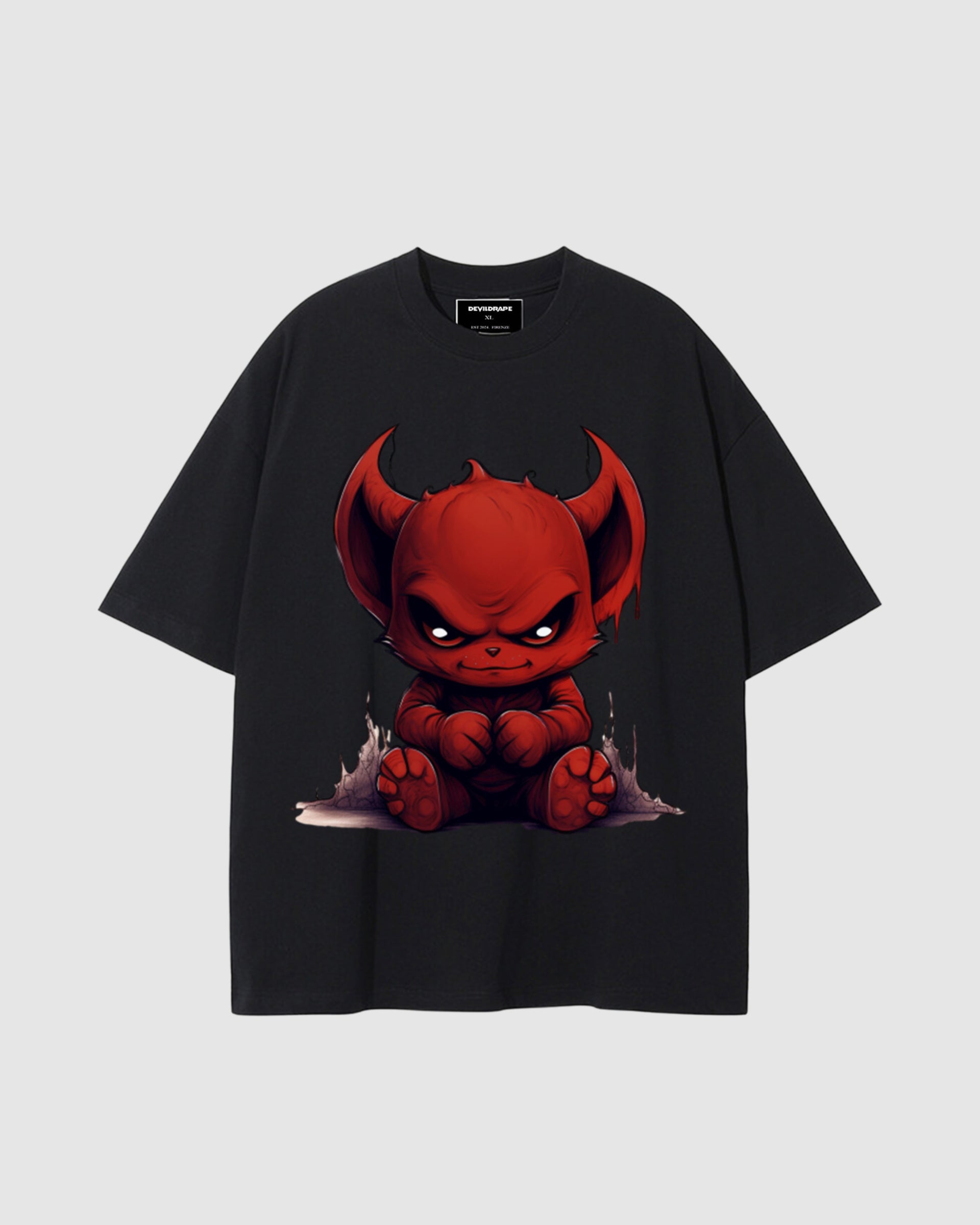 DEVILDRAPE UNISEX OVERSIZE T-SHIRT DEMON NERA